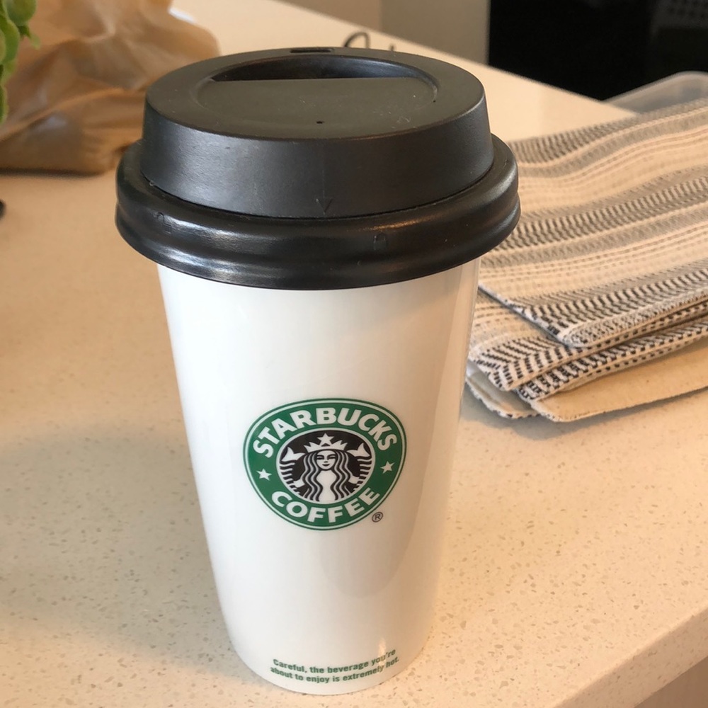 Starbucks coffee travel cup